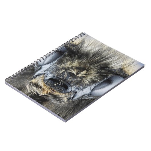 Kopf der Hummel Notizblock (Linke Seite)