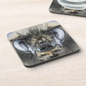 Kopf der Hummel Untersetzer (Linke Seite)