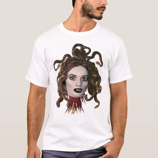 Kopf der Hydra-Medusa (Front) T-Shirt (Vorderseite)