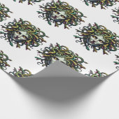 Kopf der Madusa Geschenkpapier (Ecke)