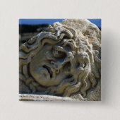 Kopf der Medusa Button (Vorderseite)