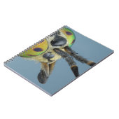 Kopf der Rotwild fliegen Notizblock (Linke Seite)