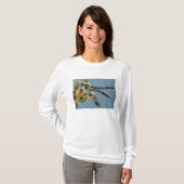 Kopf der Rotwild fliegen T-Shirt (Vorne ganz)