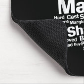 Kopf der Wertpapierbörse Mousepad (Ecke)