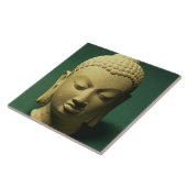 Kopf des Buddhas, Sarnath (Sandstein) Fliese (Seite)