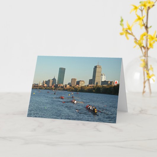 Kopf des CharlesRegatta Karte (Gelbe Blume)