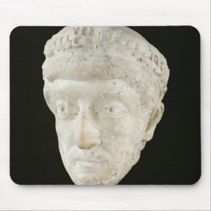 Kopf des Kaisers Theodosius II Mousepad