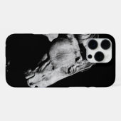 Kopf des Pferdebeins iPhone Hülle (Rückseite (Horizontal))