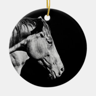 Kopf des Pferdebeins Keramik Ornament