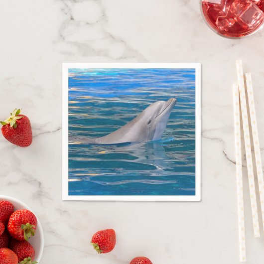 Kopf des Tümmler Serviette (Beispiel)