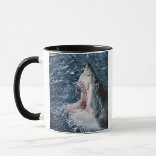 Kopf des Weißen Hais Tasse