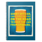 Kopf-Drehbeschleunigungen Notizblock (Vorderseite)