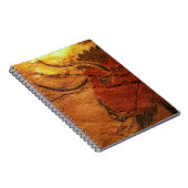 Kopf einer Bison Altamira Höhle Notizblock (Rechte Seite)