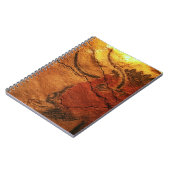 Kopf einer Bison Altamira Höhle Notizblock (Linke Seite)