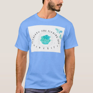 Kopf einer brennenden Minderheit T-Shirt