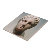 Kopf einer Göttin, 4. Jahrhundert B.C. Fliese (Seite)