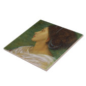 Kopf einer Mulatte-Frau, 1861 (Öl auf Papier legte Fliese (Seite)