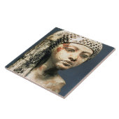 Kopf einer Prinzessin von der Familie von Fliese (Seite)