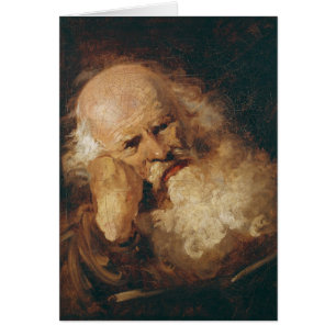 Kopf eines alten Mannes