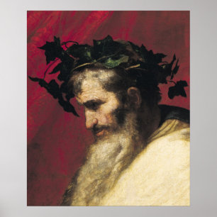 Kopf eines alten Mannes Poster