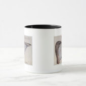 Kopf eines Brown-Pelikans Tasse (Zentrum)