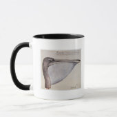 Kopf eines Brown-Pelikans Tasse (Links)