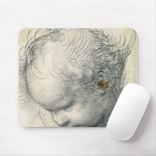 Kopf eines Engels Mousepad (Mit Mouse)