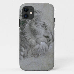 Kopf eines Fluss-Gottes, c.1751 (schwarzes Kreide Case-Mate iPhone Hülle