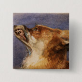Kopf eines Fox Button (Vorderseite)