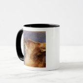 Kopf eines Fox Tasse (Vorderseite Links)