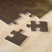 Kopf eines grauen arabischen Pferds (Öl auf Puzzle (Seite)