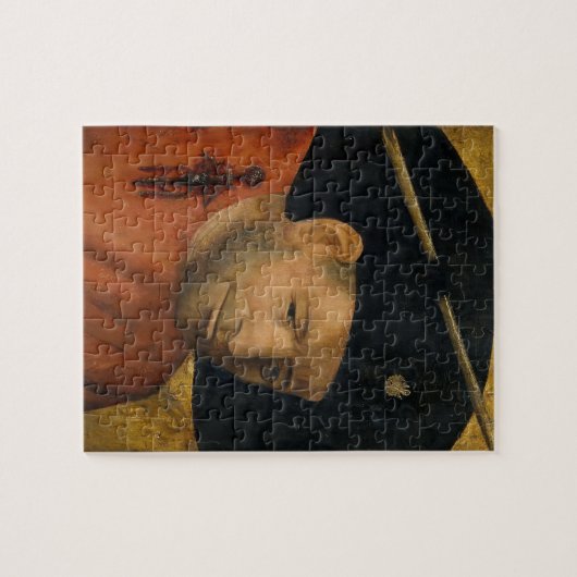 Kopf eines Halberdier durch Hieronymus Bosch Puzzle (Horizontal)