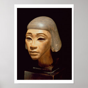 Kopf eines Harpist, von sagen Sie EL-Amarna, Poster