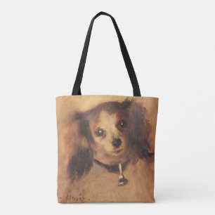 Kopf eines Hundes von Pierre Renoir, Vintage Fine  Tasche
