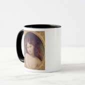 Kopf eines jungen Mädchens Tasse (Vorderseite Links)