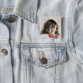 Kopf eines Kindes Button (Beispiel)