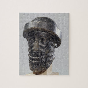 Kopf eines Königs, vielleicht Hammurabi, König von Puzzle