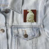 Kopf eines Kriegers, Terrakotta-Armee Button (Beispiel)