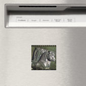 Kopf eines Pferdes aus einer Quadriga Magnet (In Situ (Geschirrspüler))