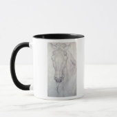 Kopf eines Pferds Tasse (Links)
