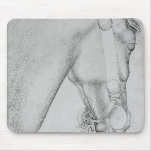 Kopf eines Pferds, vom Vallardi Album Mousepad