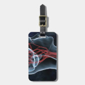 Kopf Gepäckanhänger (Vorderseite vertikal)