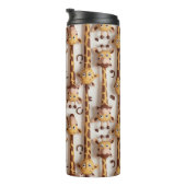 "Kopf hoch, Giraffe O'Clock!" Thermosbecher (Nach rechts gedreht)