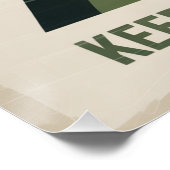 Kopf hoch halten poster (Ecke)
