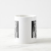 Kopf hoch in den Hintern Kaffeetasse (Mittel)
