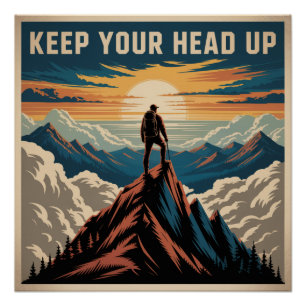 Kopf hoch poster