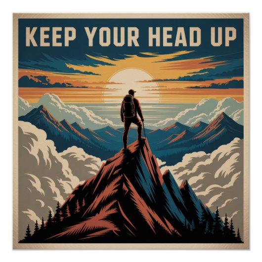Kopf hoch poster (Vorderseite)