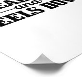 Kopf hoch und hoch; Heels runter Reiten Gi Poster (Ecke)