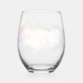 KOPF IM WEINGLAUF | m3galleryStudio Weinglas Ohne Stiel (Vorderseite)