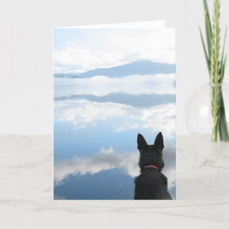 Kopf in den Wolken - Leere drinnen Karte